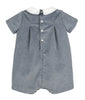 Heirloom Cord Boy Bubble - Blue