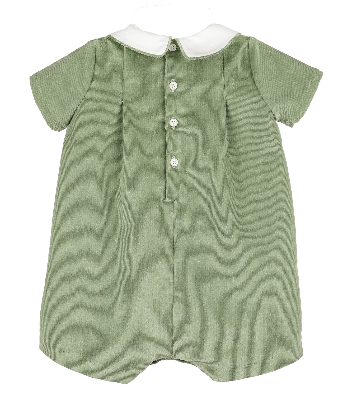Heirloom Cord Boy Bubble - Green