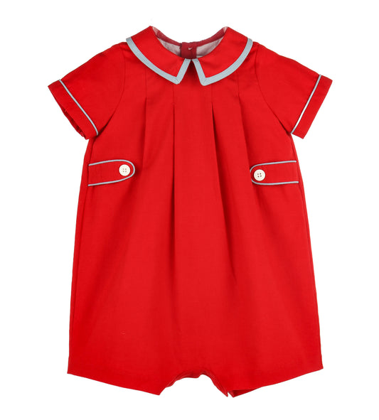 Winterberry Boy Bubble - Red + Blue