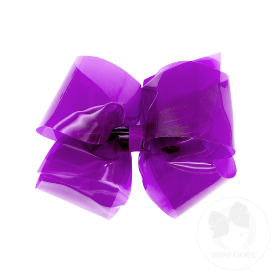 King WeeSplash Colored Swim Bow - Purple