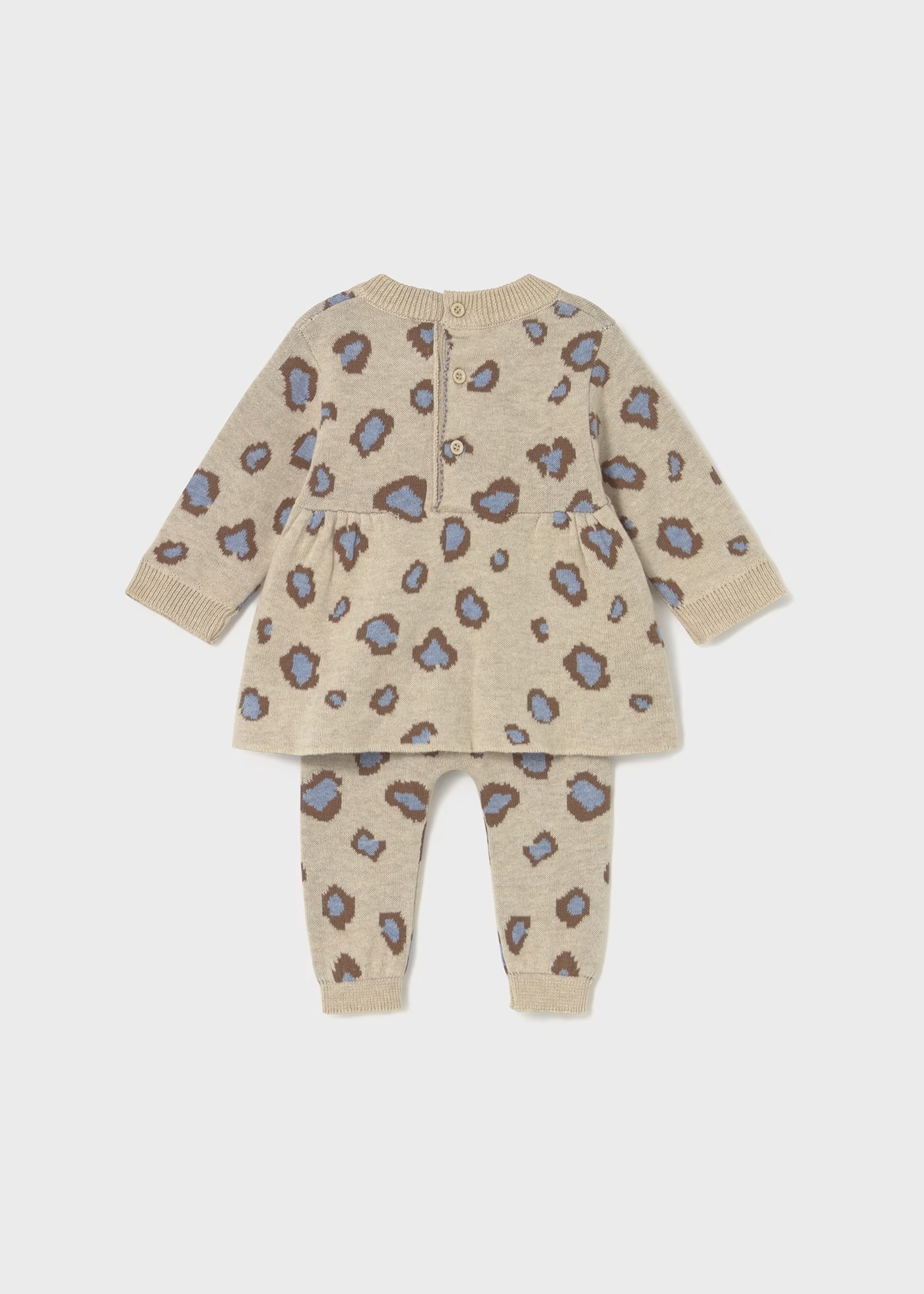 Newborn Girl 2-Piece Printed Set