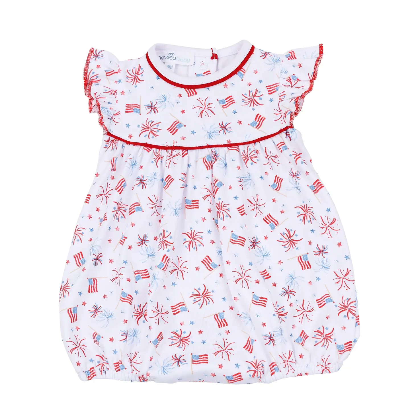 A Sparkly Fourth Print Flutters Bubble