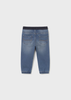 Baby Denim Jogger Pants - Medium Denim