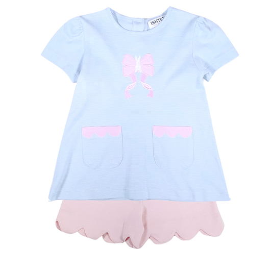 Bunny Girl's Shorts Set