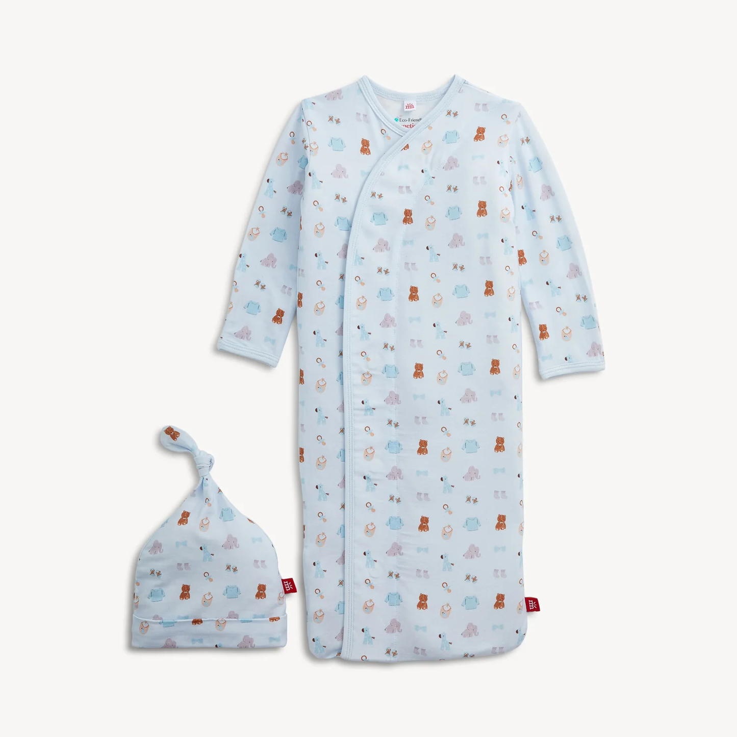 Magnetic Me Nursery Nostalgia Blue Modal Gown + Hat
