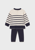 Baby Pants and Sweater Set - Navy