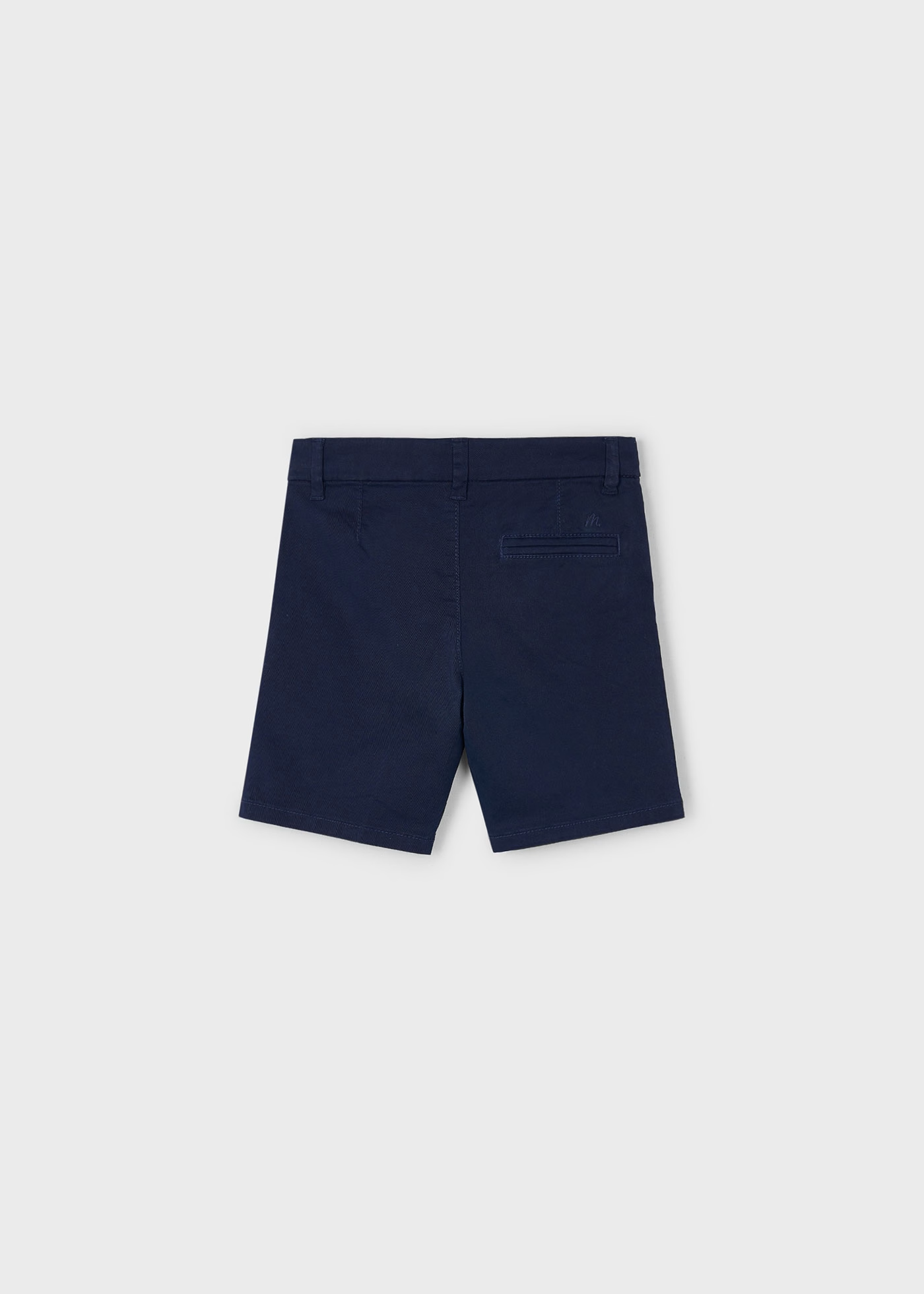 Boy Chino Twill Shorts - Navy