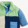 Magnetic Sherpa Jacket - Blue Color Block
