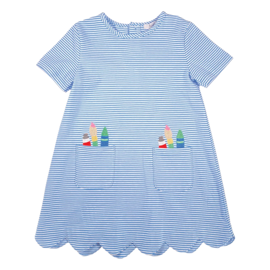 Artist Girl's A-Line Dress