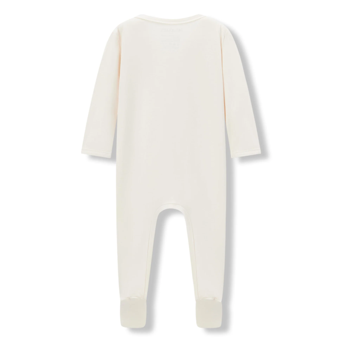 Salt Luxe Solid Zipper Footed Romper