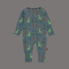Magnetic Convertible Coverall - Blue Party Animals Glow in the Dark