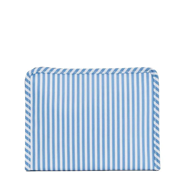 Roadie Medium Zip Pouch - Pimlico Stripe Chambray