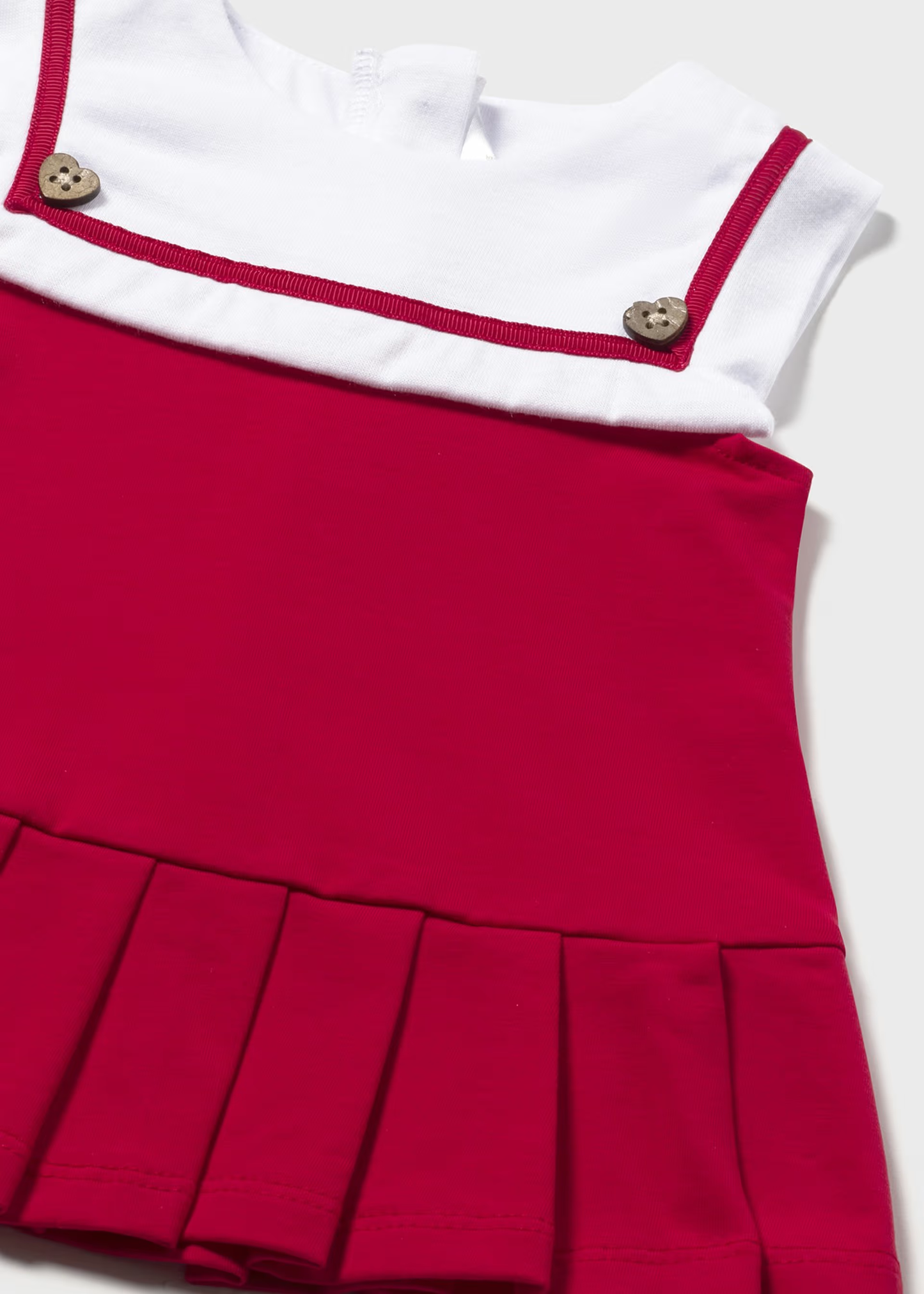 Newborn Girl Knit Dress - Red