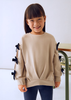 Girl Bow Sweatshirt and Leggings Set - Navy