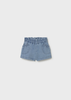 Newborn Girl Shorts - Denim