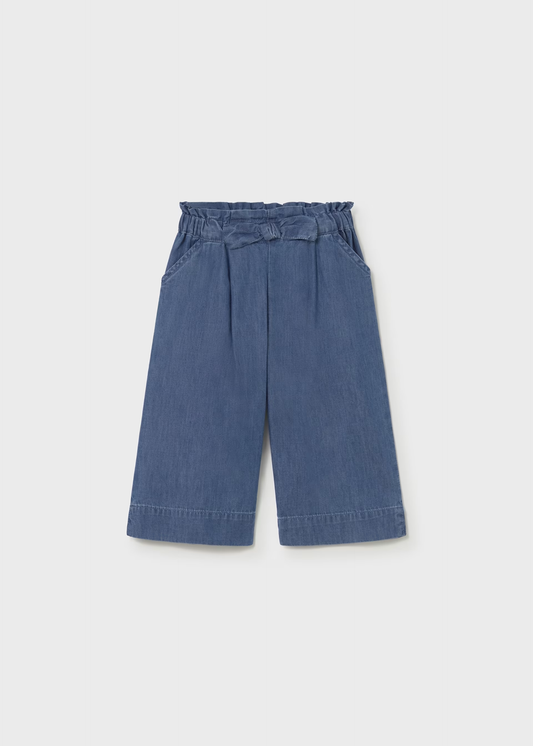 Baby Flowy Pants - Dark Denim