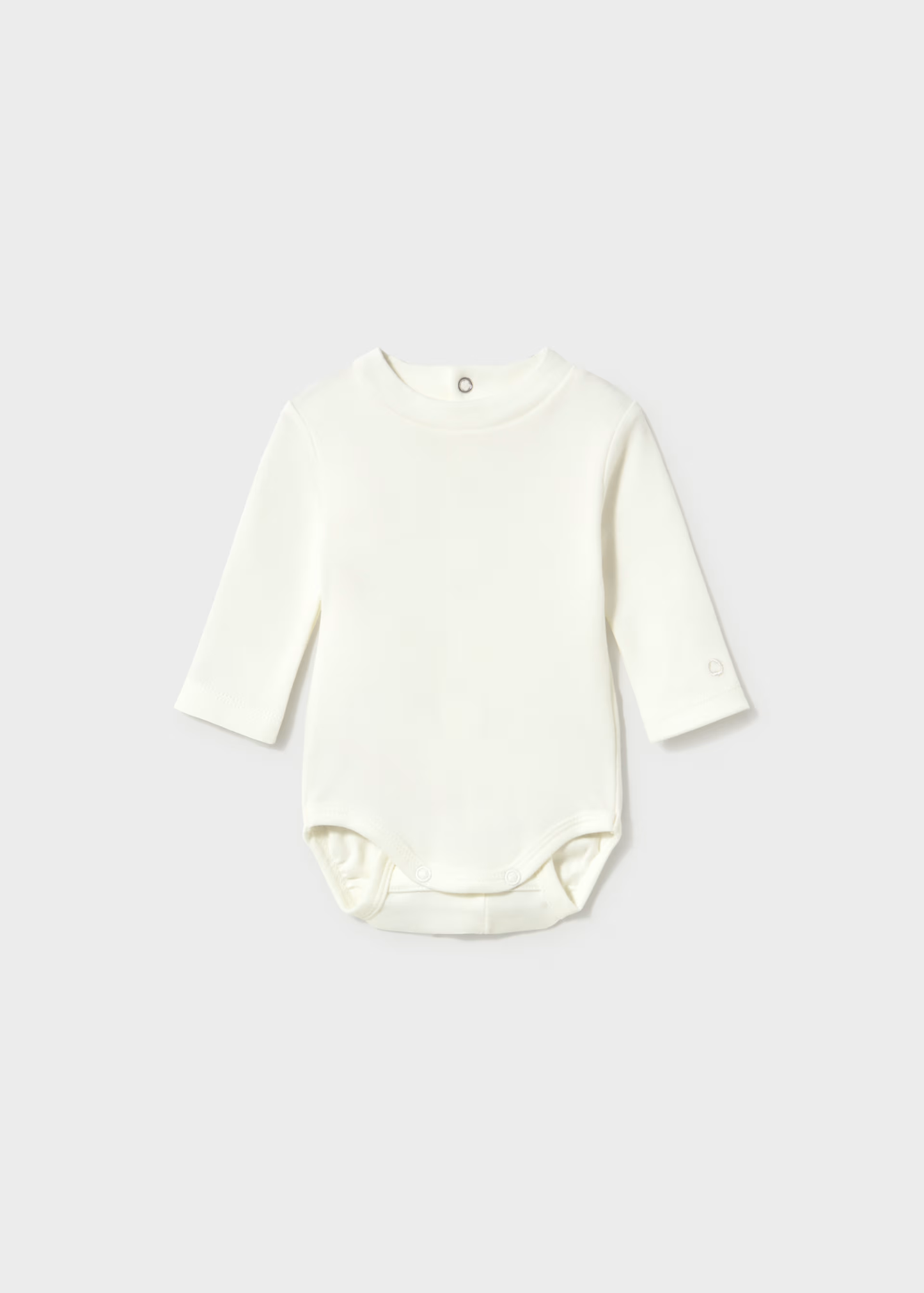 Newborn Boy Bodysuit - Natural