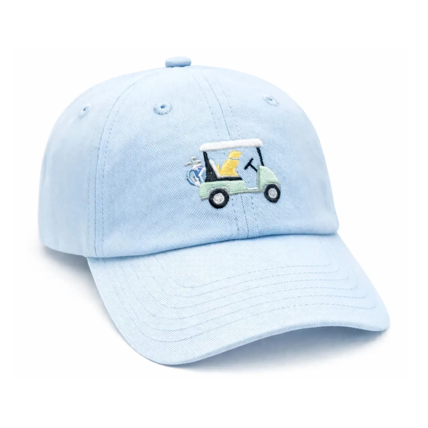 Dog Golf Cart Baseball Hat