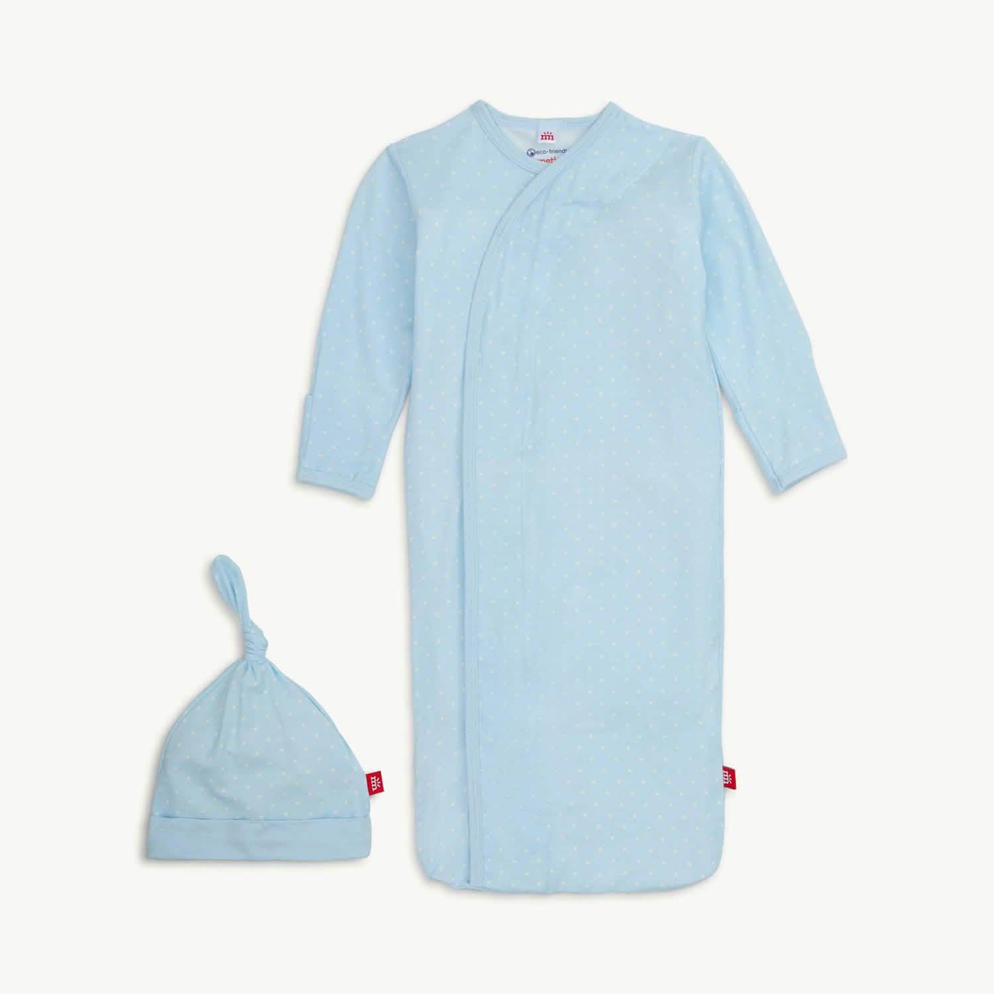 Magnetic Me Pin Dot Blue Gown and Hat
