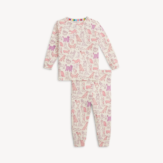 It's A Paw-ty Pink RightFit™ Magnetic PJ Set