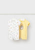 Newborn Boy 2-Pack Romper Set - Sunny