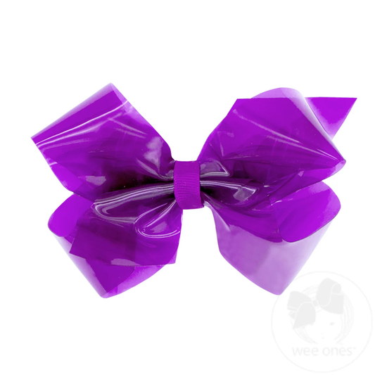 Medium WeeSplash Colored Swim Bow - Purple