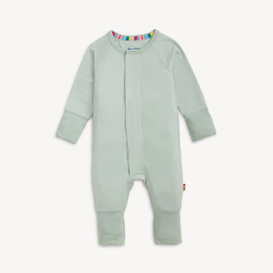 Magnetic Convertible Coverall - Seafoam