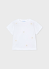 Girl Applique T-shirt - White