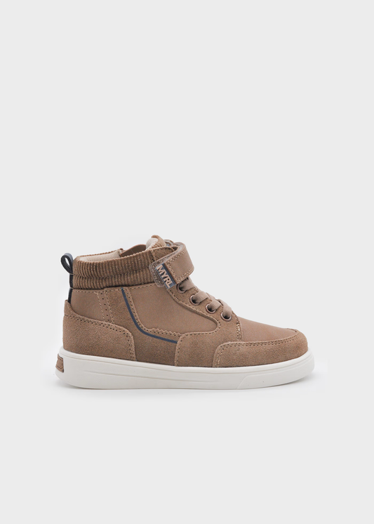 Boy Casual Ankle Boots - Camel