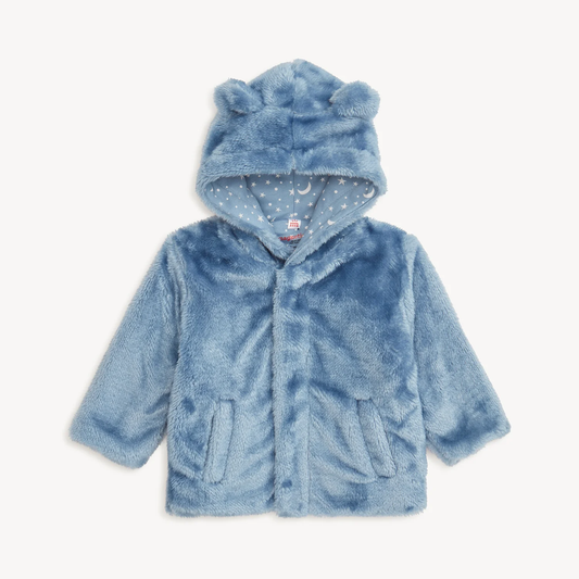 Magnetic Me: Winter Sky Minky Bear Jacket