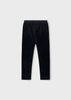 Girl Basic Velvet Leggings - Black
