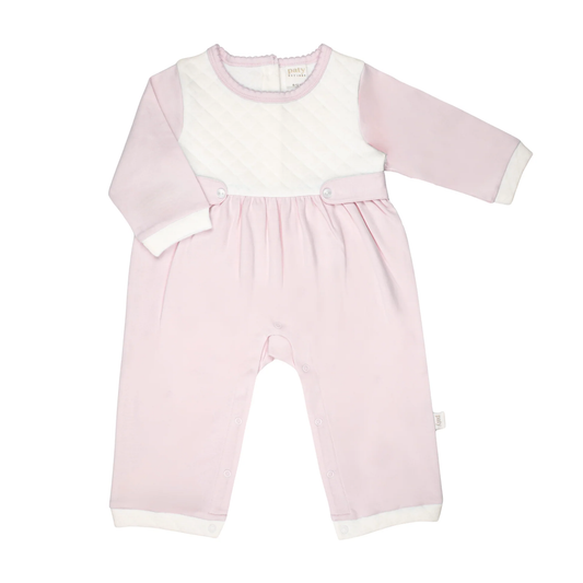 Jacquard Romper - Pink