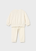Baby 2-Piece Padded Set - Cream