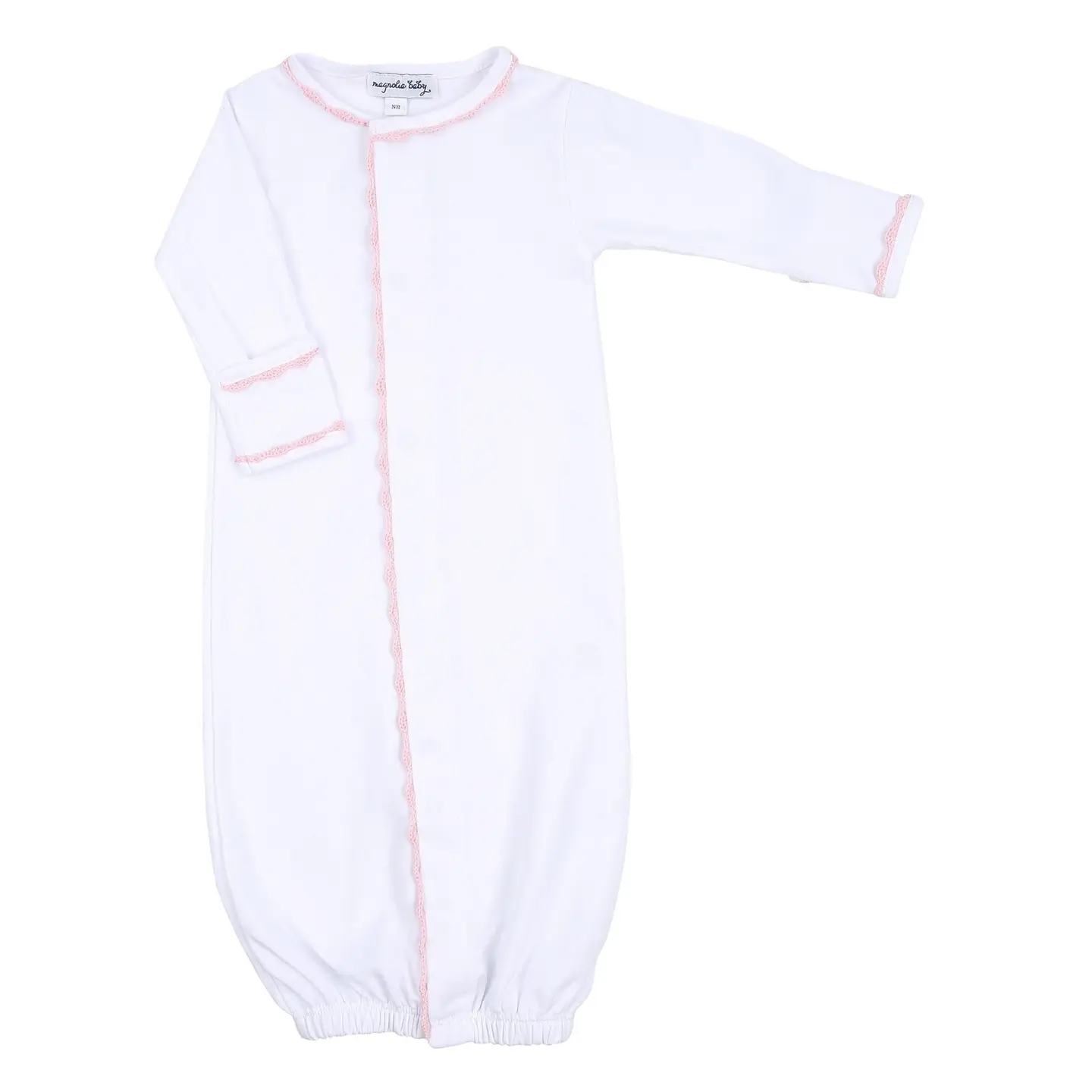Baby Joy Pink Crochet Trim Converter