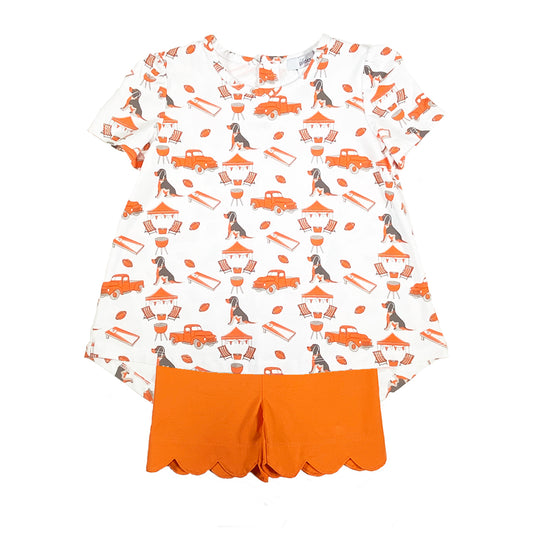 Hound Dog Girl's Short Set
