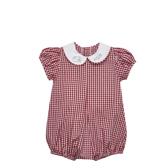 Elephant Crimson/Grey Girl Bubble