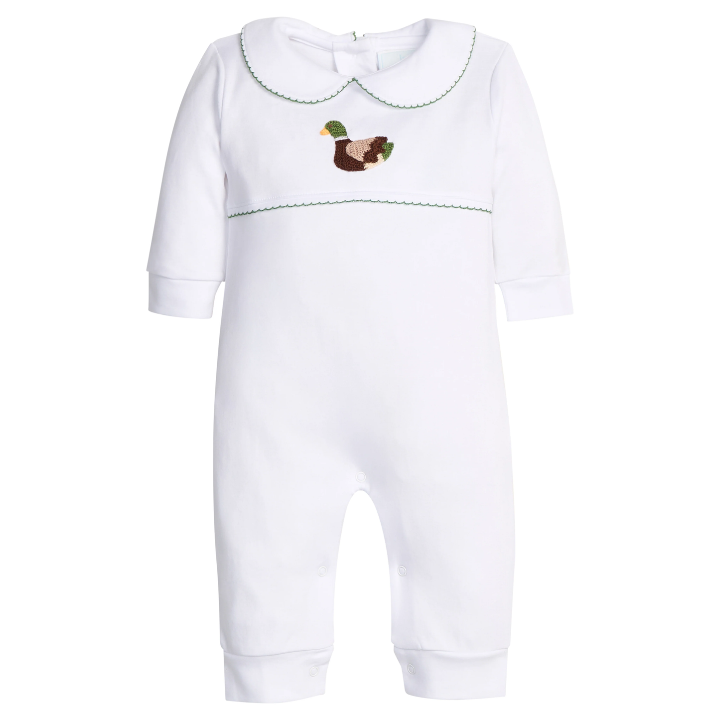 Crochet Playsuit - Mallard