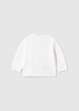 Girl Knit Cardigan - White