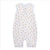 Precious Lil' Sluggers Print Short Playsuit - Light Blue