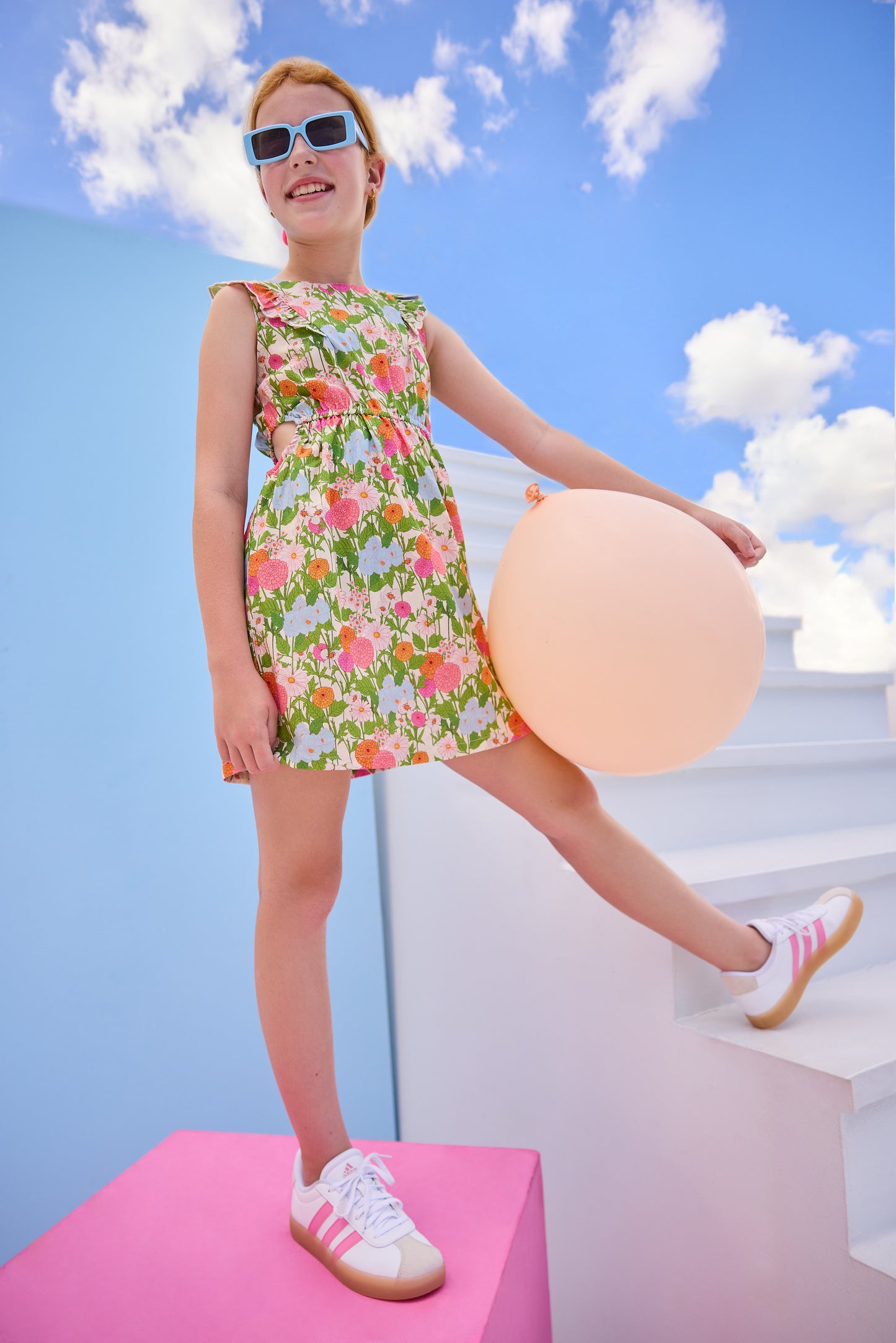 Cutout Dress - Longmeadow Floral