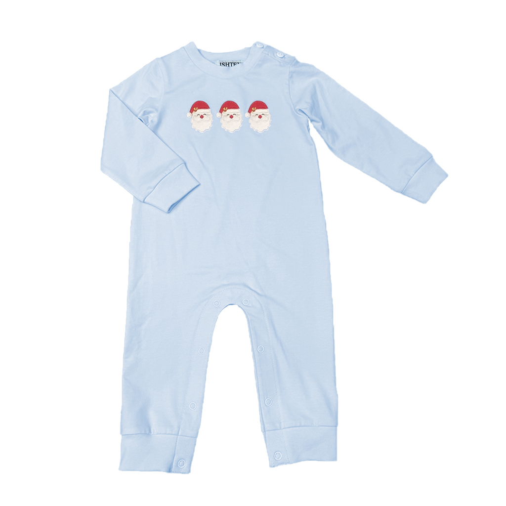 Santa Boy's Romper