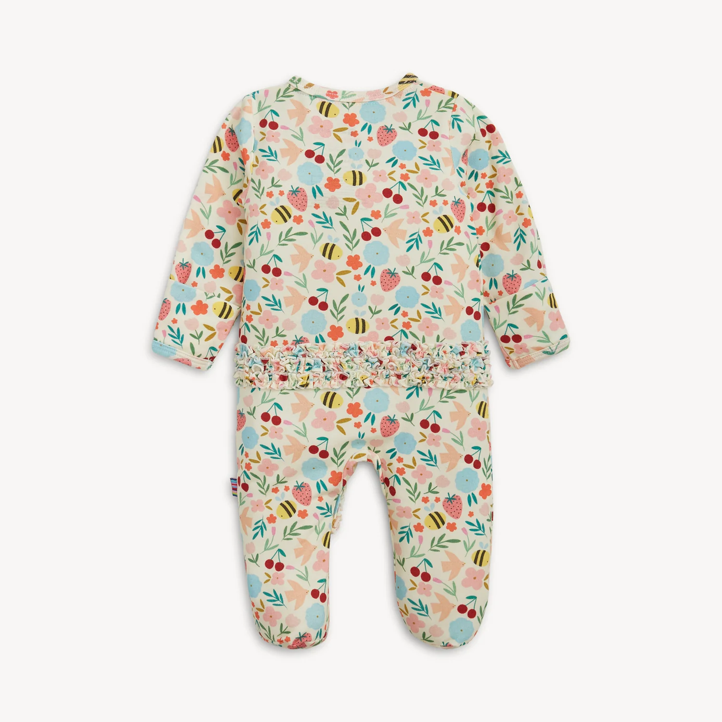 Magnetic Footie with Ruffles Honey Blossom
