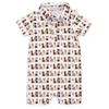 Tripp Boys' Polo Shortall - Western Pups