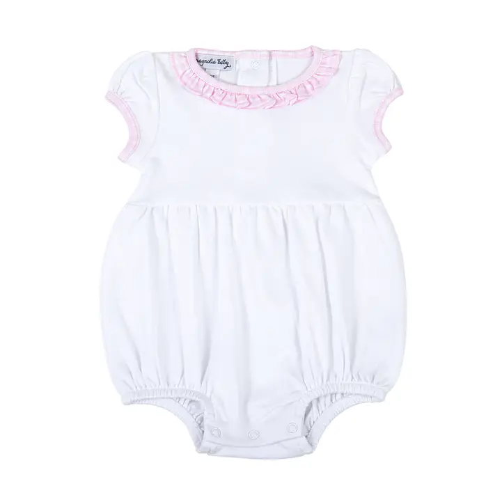 New Beginnings Pink Short Sleeve Girl Bubble