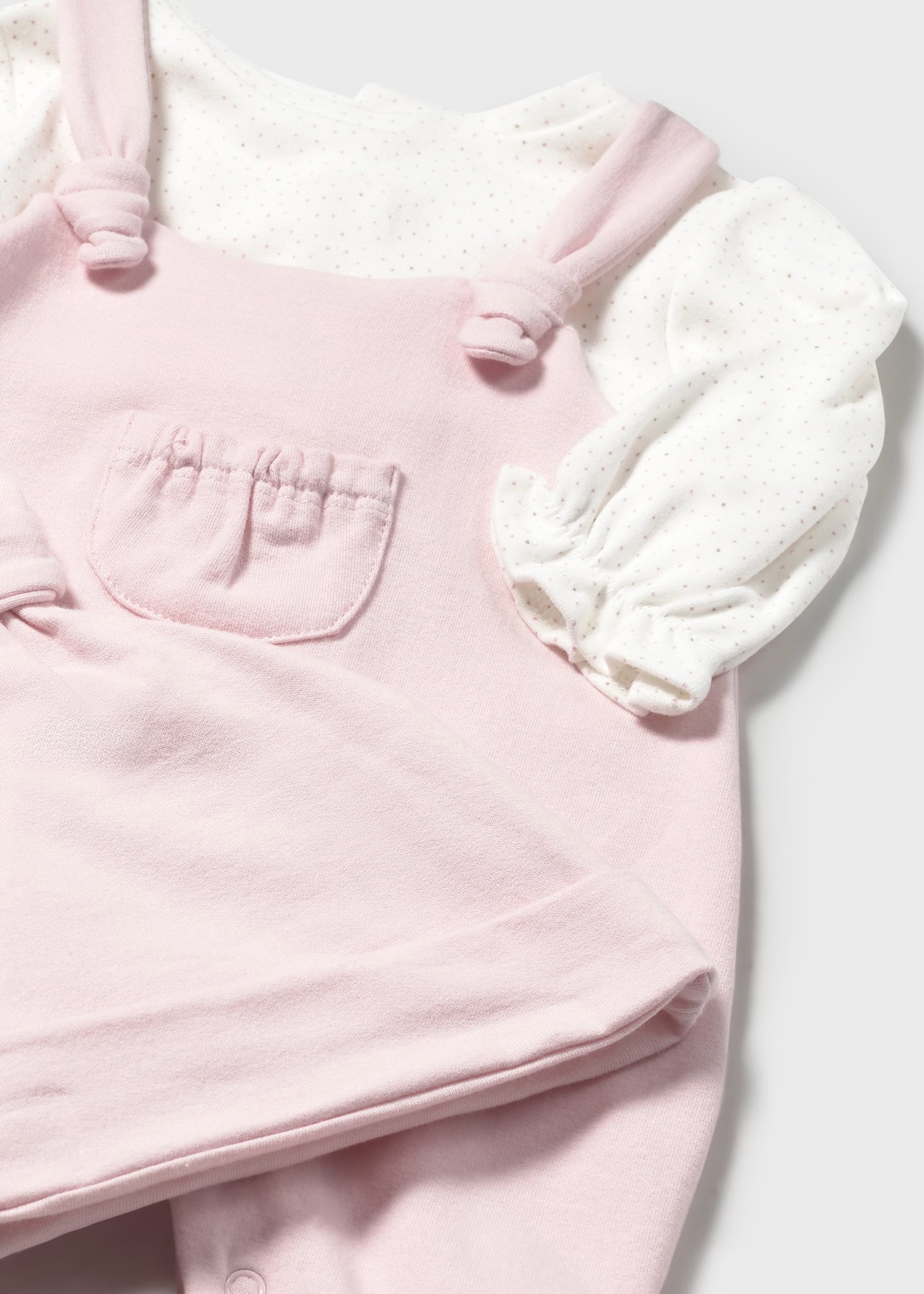 Newborn Girl One Piece with Hat