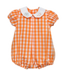 Hound Dog Orange/White Girl Bubble