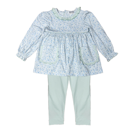 Ditsy Flower Leggings Set