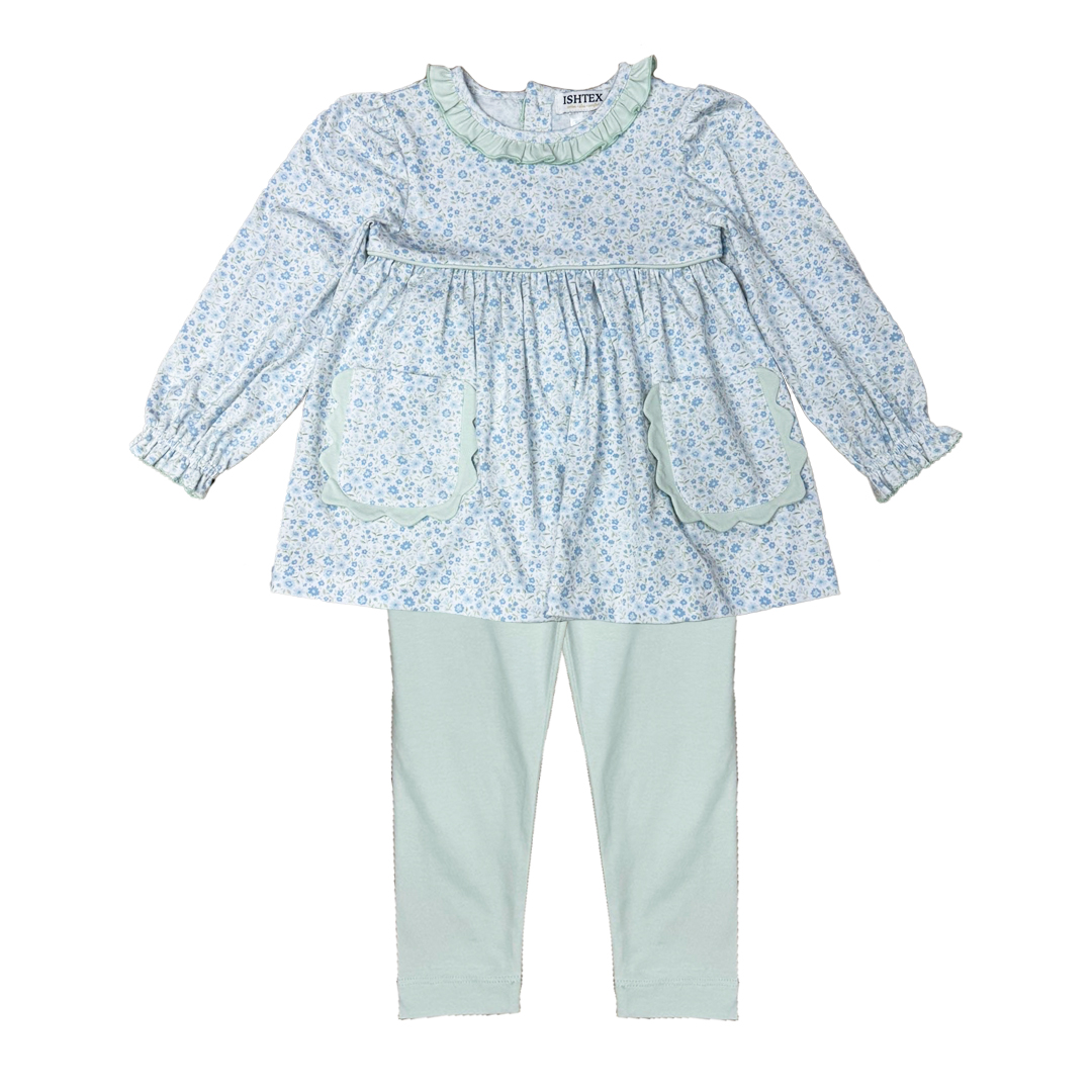 Ditsy Flower Leggings Set