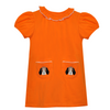 Hound Dog Orange/White Dress