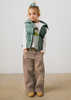 Girl Twill Pants - Waffle